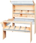 Pinolino Marktstand Lucy Grau mit 4 Schubladen Bild 5