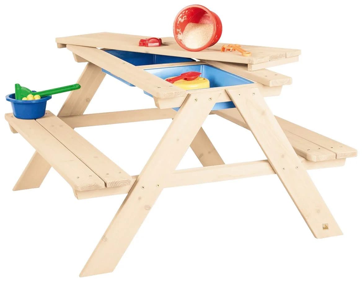 Pinolino Kindersitzgarnitur 'Matsch-Nicki für 4' Natur - Bild 3
