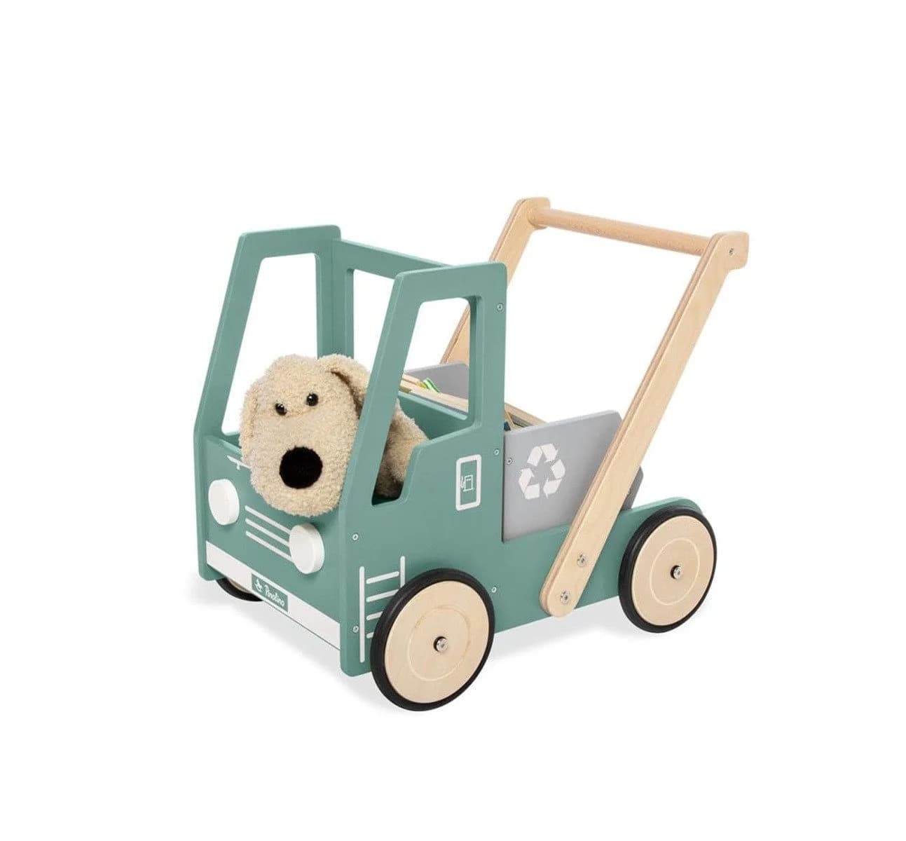 Pinolino Lauflernwagen Kipplaster Fred Bunt mit Bremssystem - Bild 2