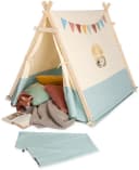 Pinolino® Spielzelt Yuma mit Holzstäben Beige/Blau Bild 2