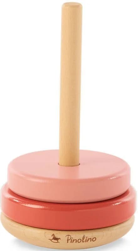 PINOLINO Stapelturm Ruby Bunt Holz Stapelspielzeug FSC - Bild 4