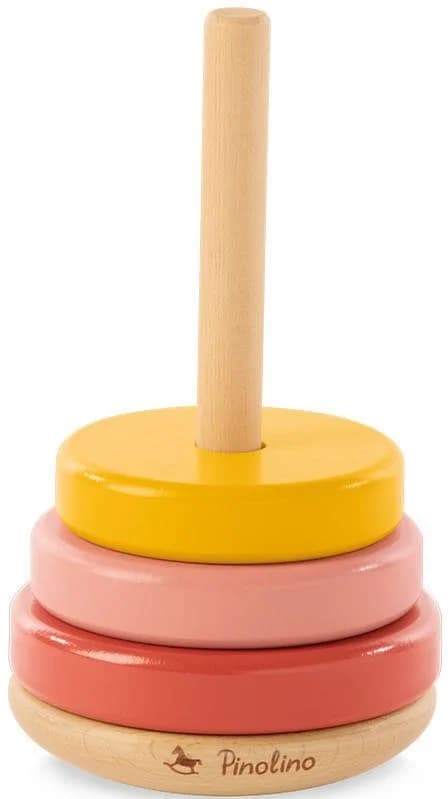 PINOLINO Stapelturm Ruby Bunt Holz Stapelspielzeug FSC - Bild 5