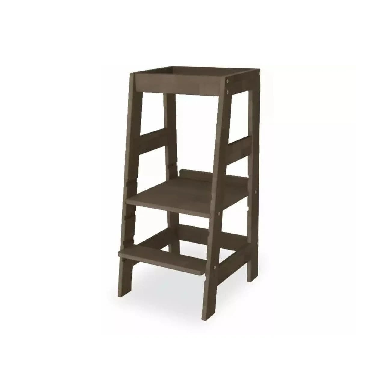 Pinolino Lernturm Fino höhenverstellbar Massivholz Braun