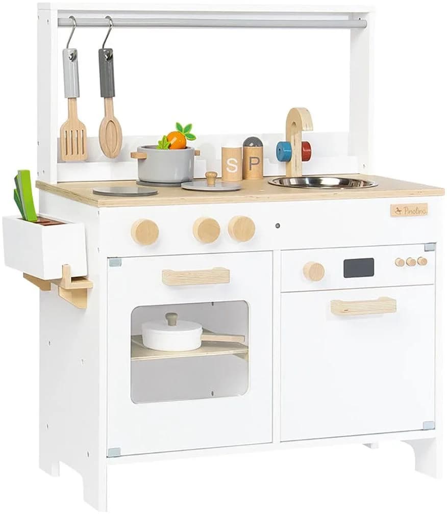 Pinolino Spielküche Stine Weiß/Natur Holz - Bild 2