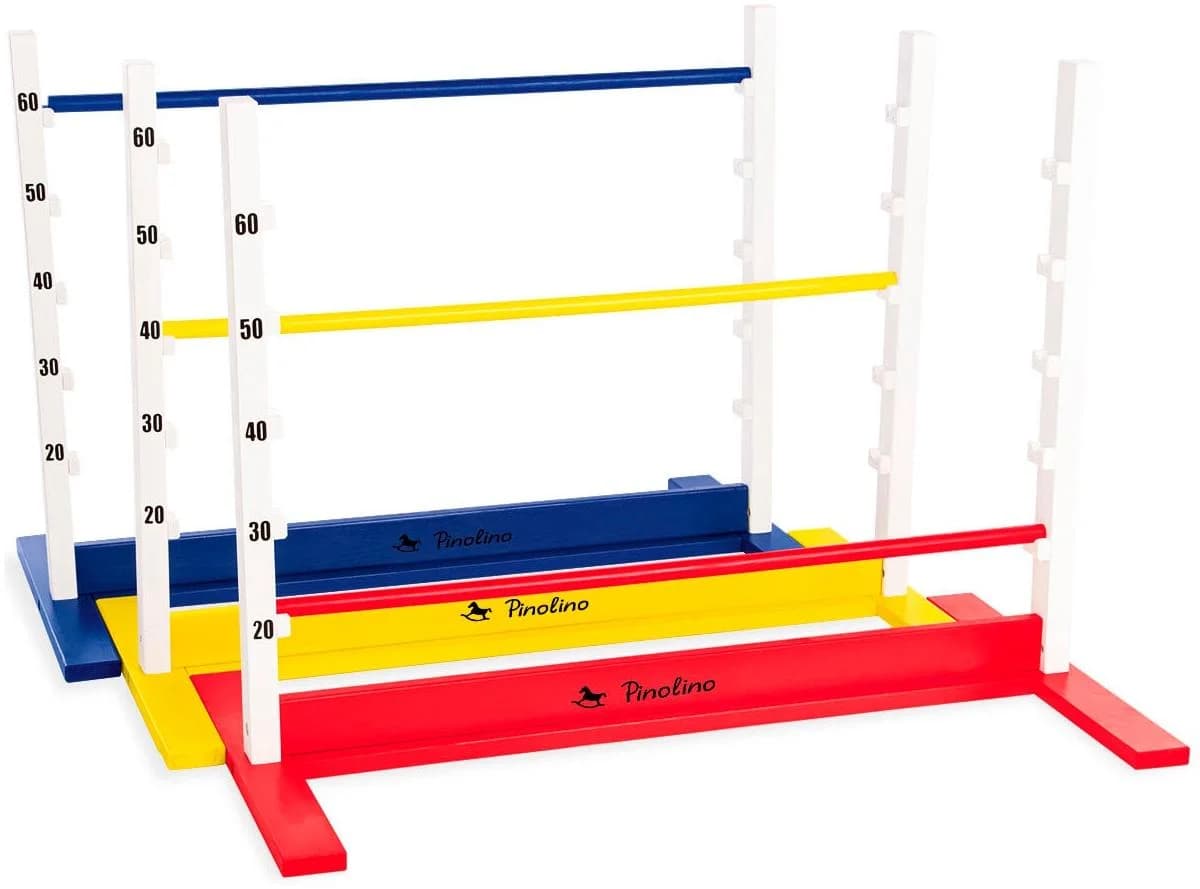 PINOLINO Hürden-Set Hoppe - Bunt, Höhenverstellbar, Holz - Bild 2