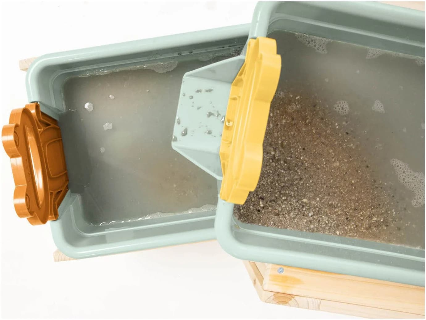 Pinolino® Wasserspieltisch Frolino 3-tlg. Naturholz - Bild 3