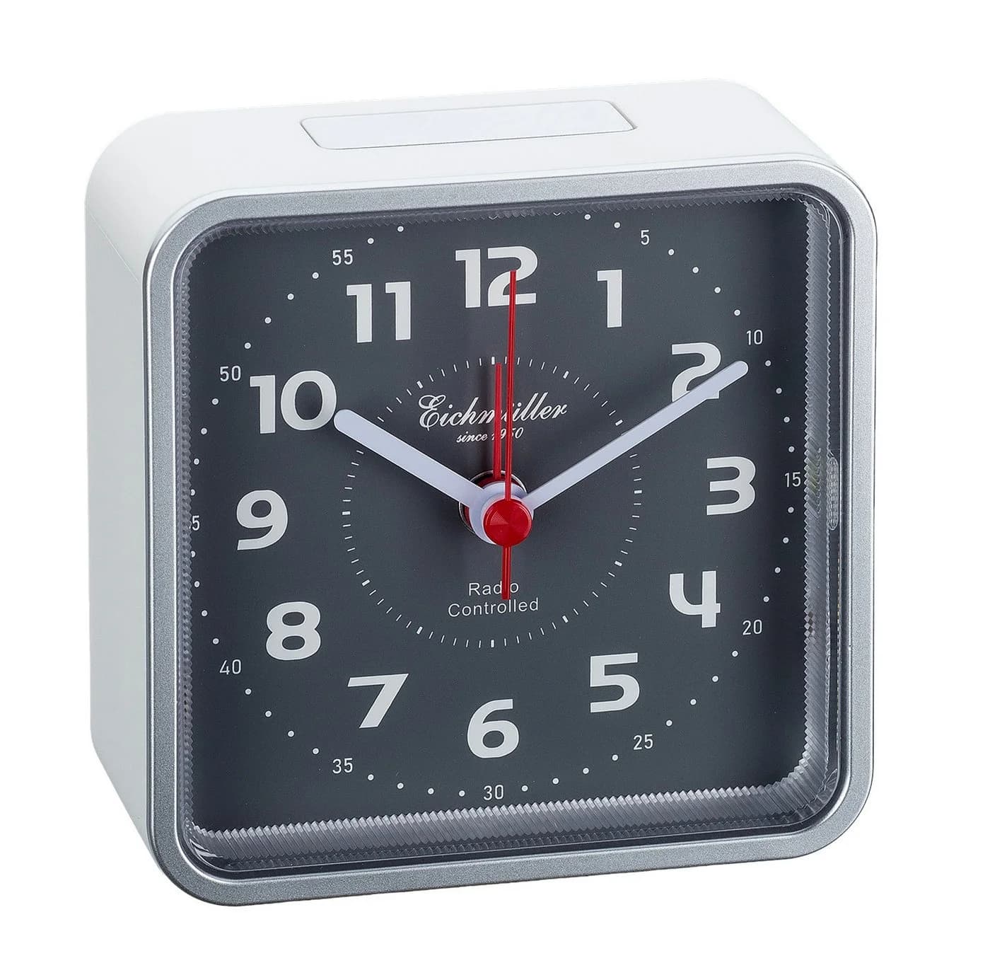 Eichmüller Funkwecker 9842-03 Analog Silber Snooze Licht - Bild 2