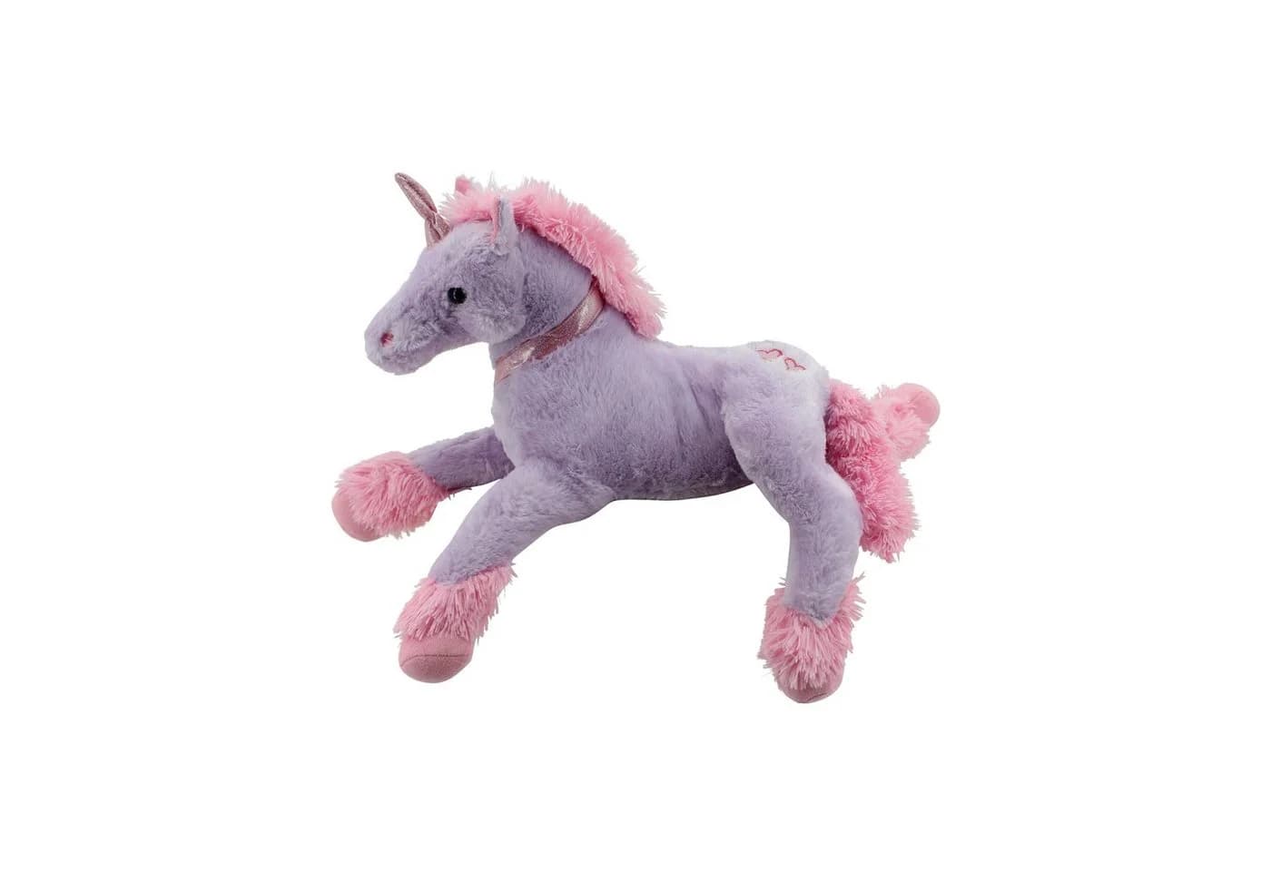 Sweety-Toys Kuscheltier Einhorn Plüschtier 62 cm Lila Rosa Mähne - Bild 2