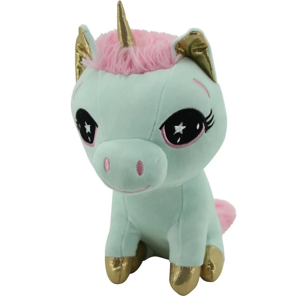 Sweety Toys Einhorn Plüschtier 25cm Türkis-Mint Kuscheltier