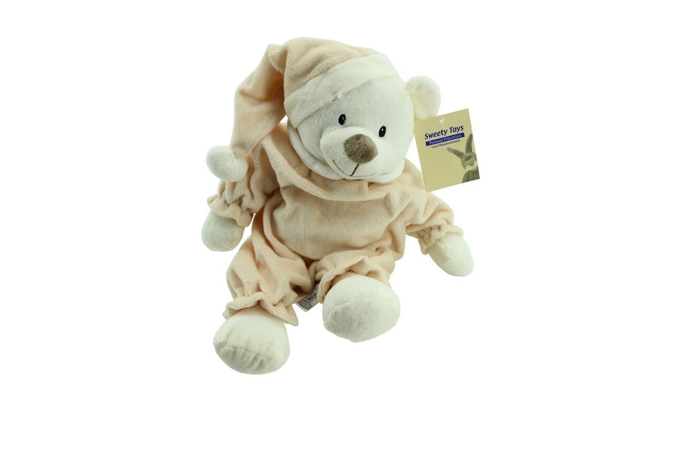 Sweety-Toys Schlafbär Sleepy Kuscheltier Teddy 40cm Braun - Bild 2