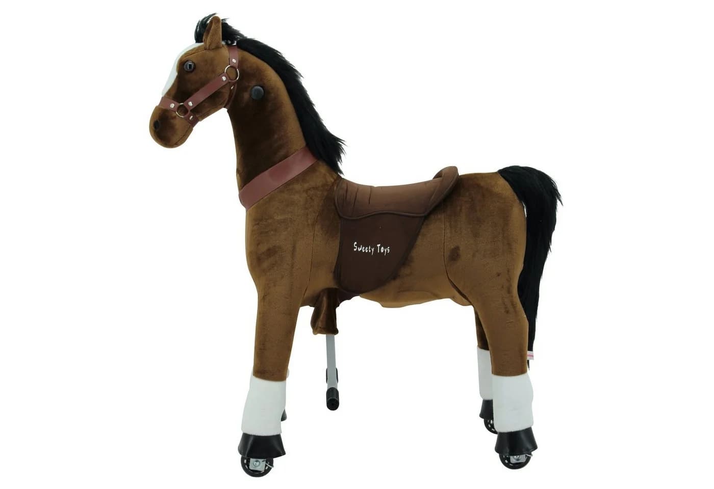 Sweety-Toys Reittier Pferd Chocolate für Kinder 4-9 Jahre - Bild 3