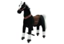 Sweety-Toys Reittier Pferd BLACKY auf Rollen für 4 bis 9 Jahre Bild 2