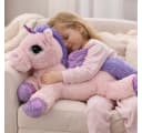 Sweety-Toys Kuscheltier Einhorn Plüschtier 65 cm rosa Bild 2