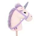 Sweety-Toys Steckenpferd Einhorn Rosa mit Soundfunktion Bild 4