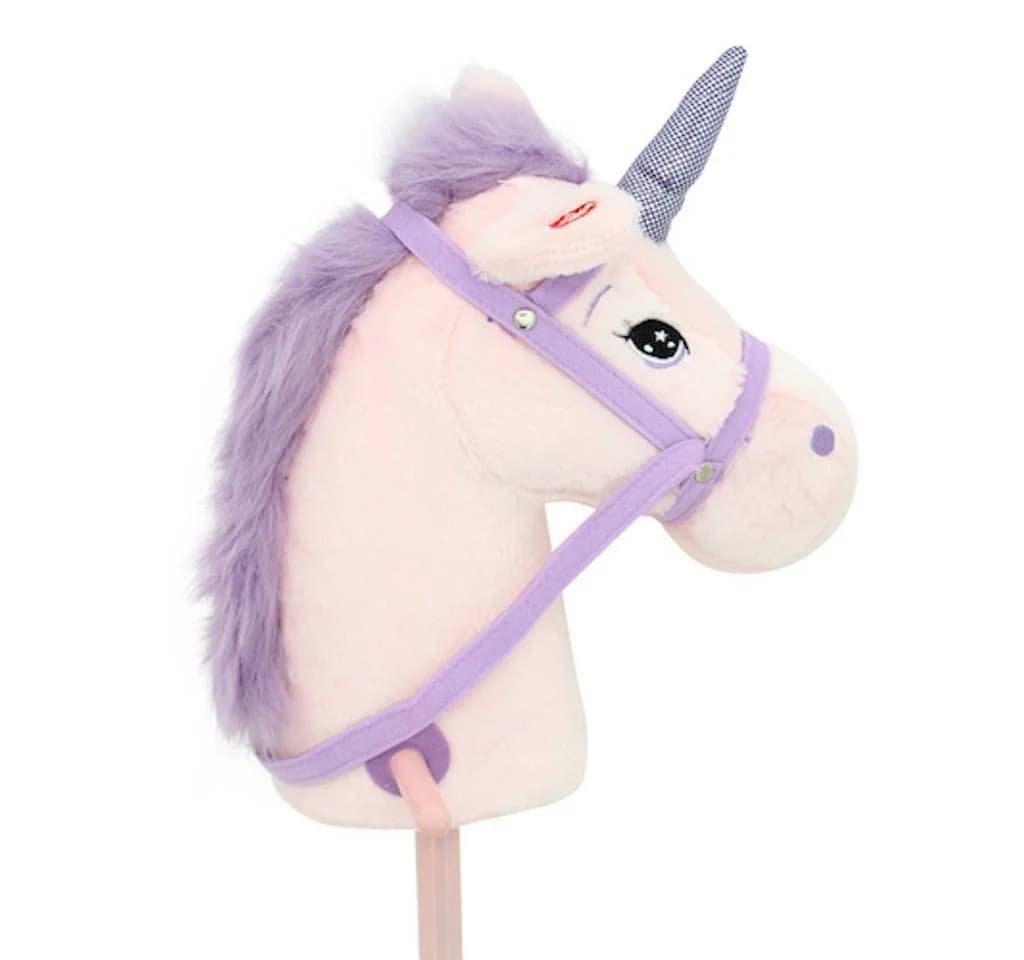 Sweety-Toys Steckenpferd Einhorn Rosa mit Soundfunktion - Bild 4
