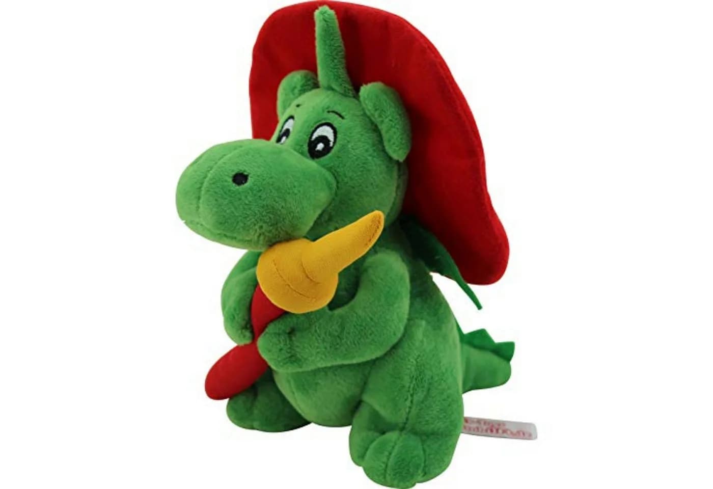 Sweety-Toys Kuscheltier Grisu 20cm Feuerwehr Maskottchen - Bild 2