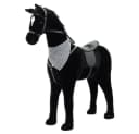 Sweety-Toys Stehpferd Plüsch-Stehpferd Schwarz Bild 1