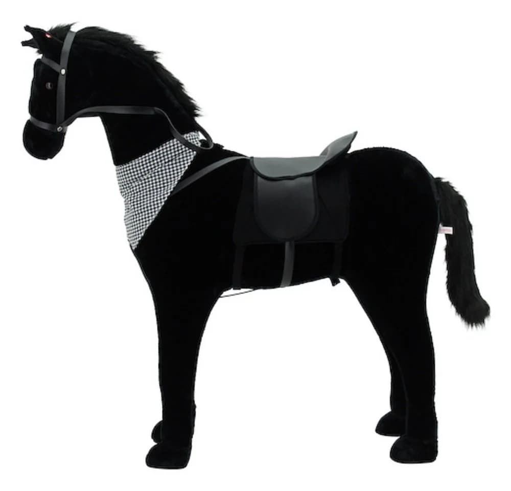 Sweety-Toys Stehpferd Plüsch-Stehpferd Schwarz - Bild 2