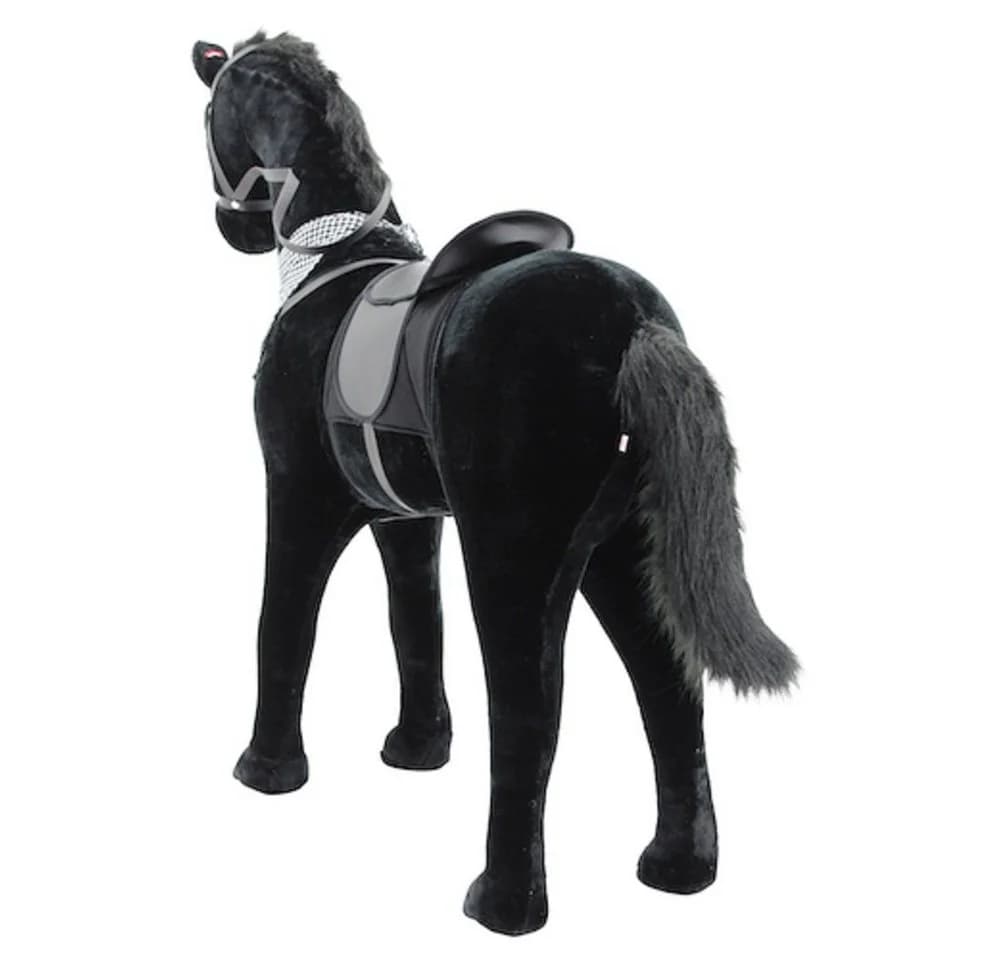 Sweety-Toys Stehpferd Plüsch-Stehpferd Schwarz - Bild 3