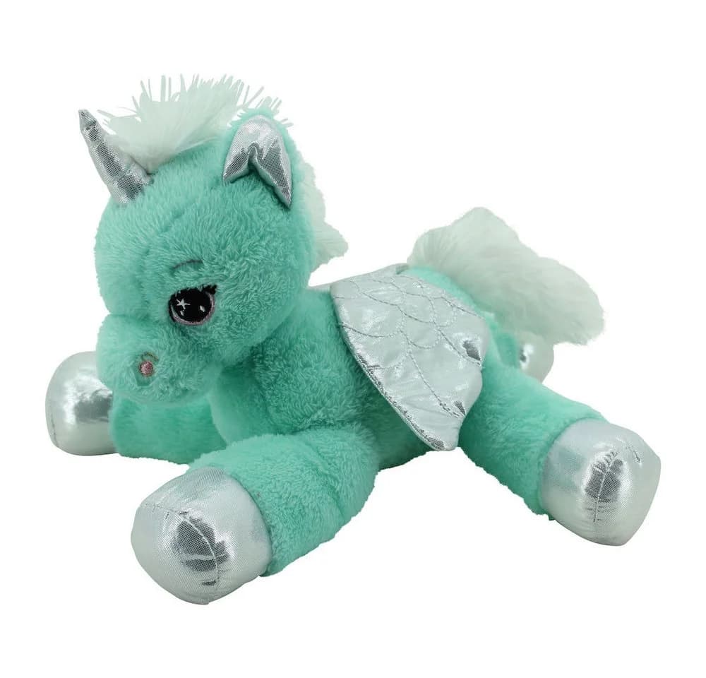 Sweety-Toys Kuscheltier Einhorn Plüschtier türkis-Mint 34 cm - Bild 5
