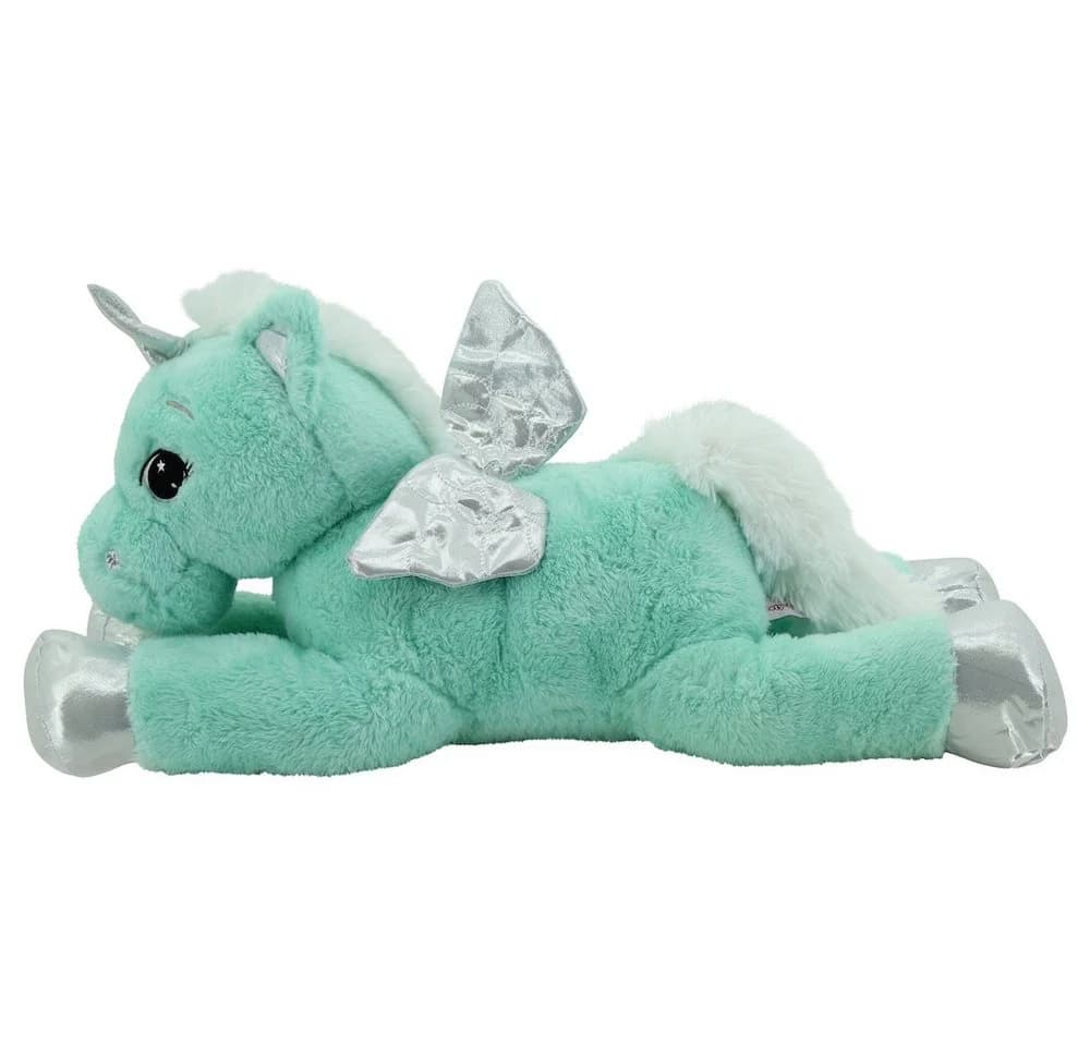 Sweety-Toys Kuscheltier Einhorn Plüschtier 65 cm Türkis Mint - Bild 4