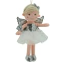 Sweety-Toys Stoffpuppe Fee 30 cm Silber mit Pailletten Bild 4