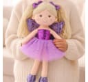 Sweety-Toys Stoffpuppe Fee Prinzessin Lila 30 cm Bild 2