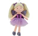 Sweety-Toys Stoffpuppe Fee Prinzessin Lila 30 cm Bild 3