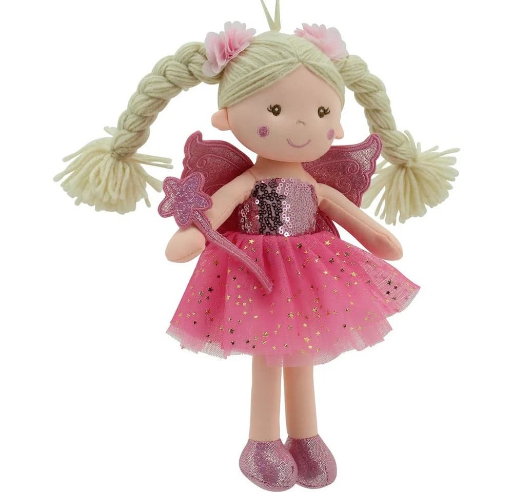 Sweety-Toys Stoffpuppe Fee Prinzessin 30 cm pink - Bild 2