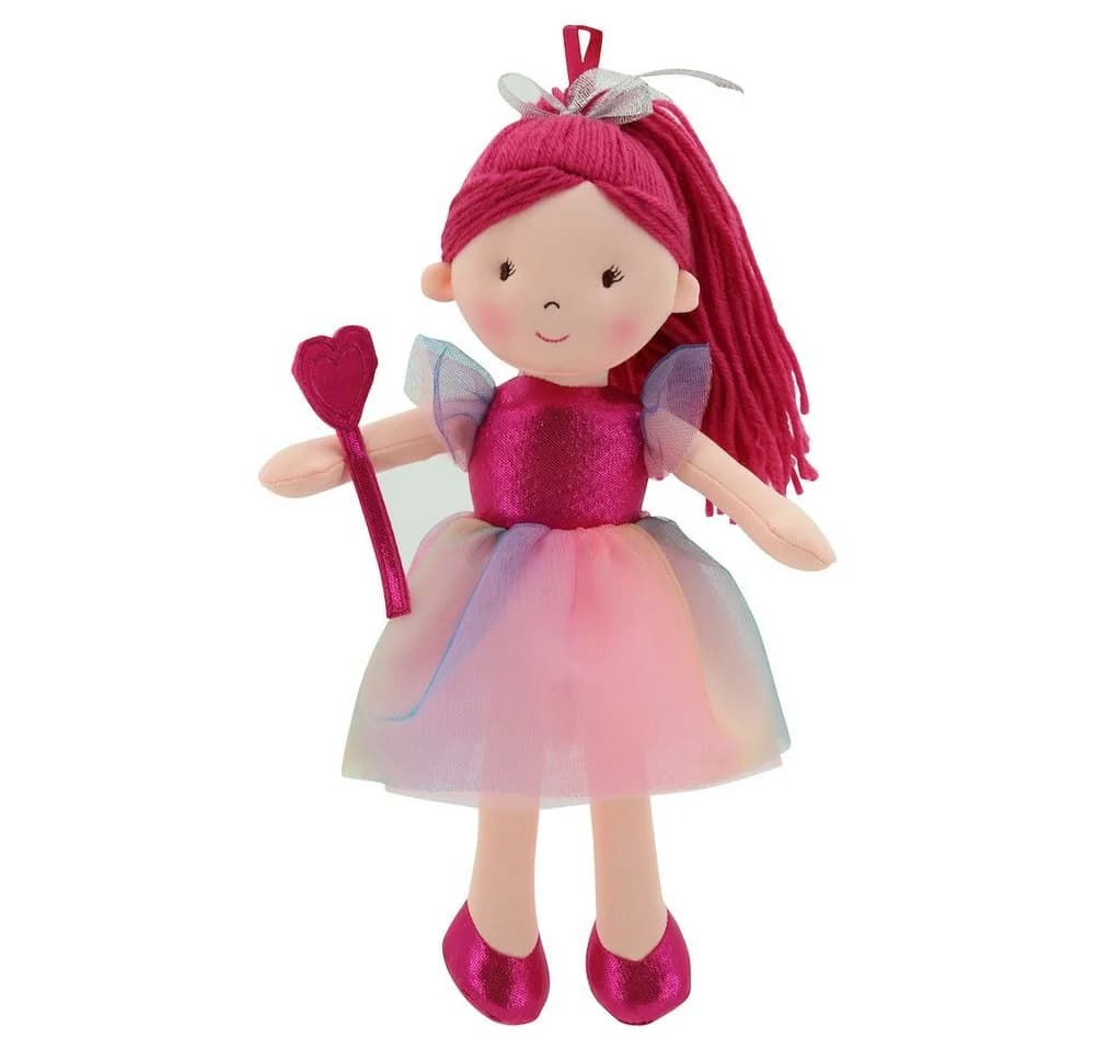Sweety-Toys Stoffpuppe Ballerina Prinzessin 30 cm rosa - Bild 2