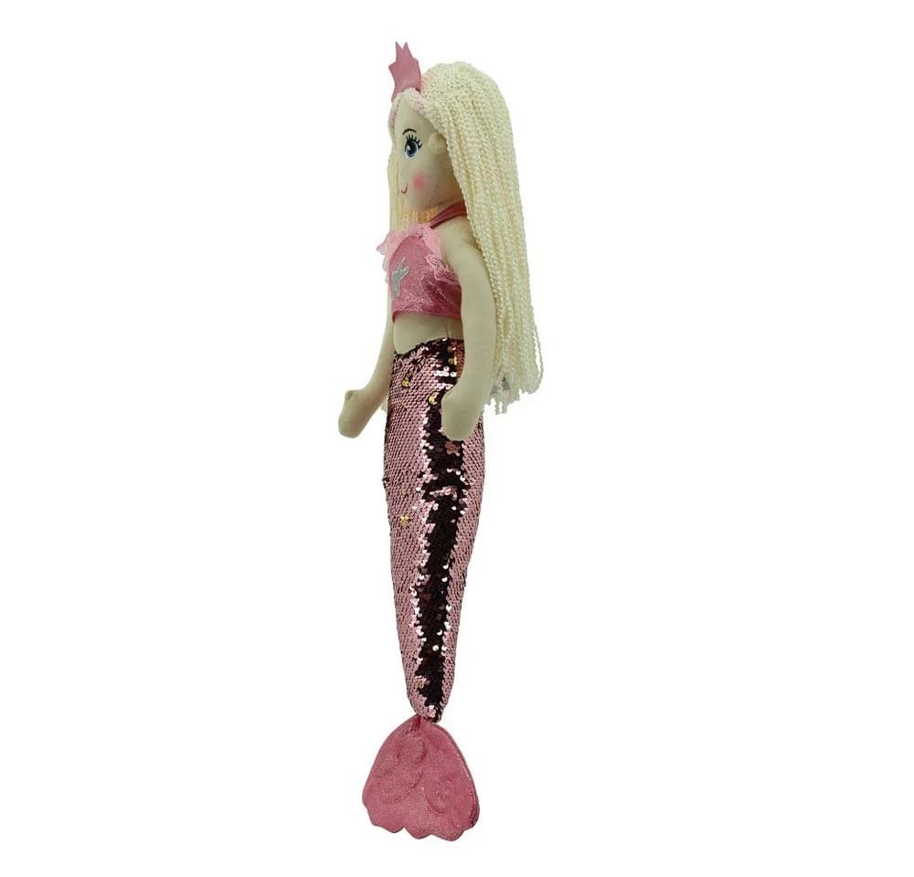 Sweety-Toys Meerjungfrauenpuppe 70cm Rosa mit Pailletten - Bild 3