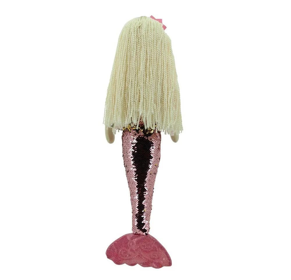 Sweety-Toys Meerjungfrauenpuppe 70cm Rosa mit Pailletten - Bild 5