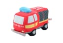 Sweety-Toys Kuscheltier Feuerwehr LKW Plüsch Rot 32 cm Bild 4
