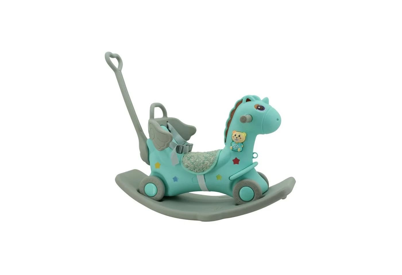 Sweety-Toys Einhorn Rutscher Wippe Lauflernrad 3 in 1 - Bild 2
