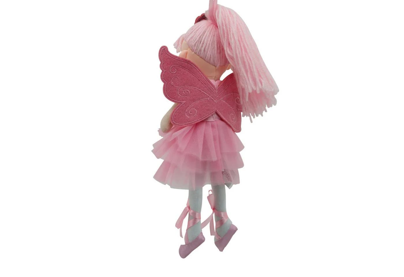 Sweety-Toys Stoffpuppe Ballerina Fee Prinzessin 30 cm rosa - Bild 3