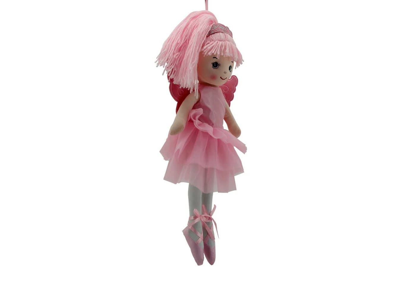 Sweety-Toys Stoffpuppe Ballerina Rosa 50 cm