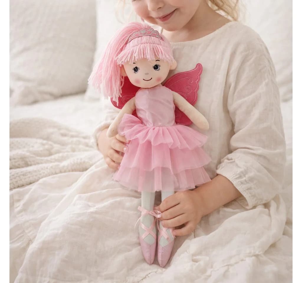 Sweety-Toys Stoffpuppe Ballerina Rosa 50 cm - Bild 2