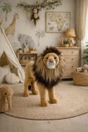 Sweety-Toys Stehtier Ludwig der Löwe Premium Edition Braun Bild 2
