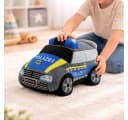Sweety-Toys Kuscheltier Polizeiauto Plüschtier Blau 32 cm Bild 2