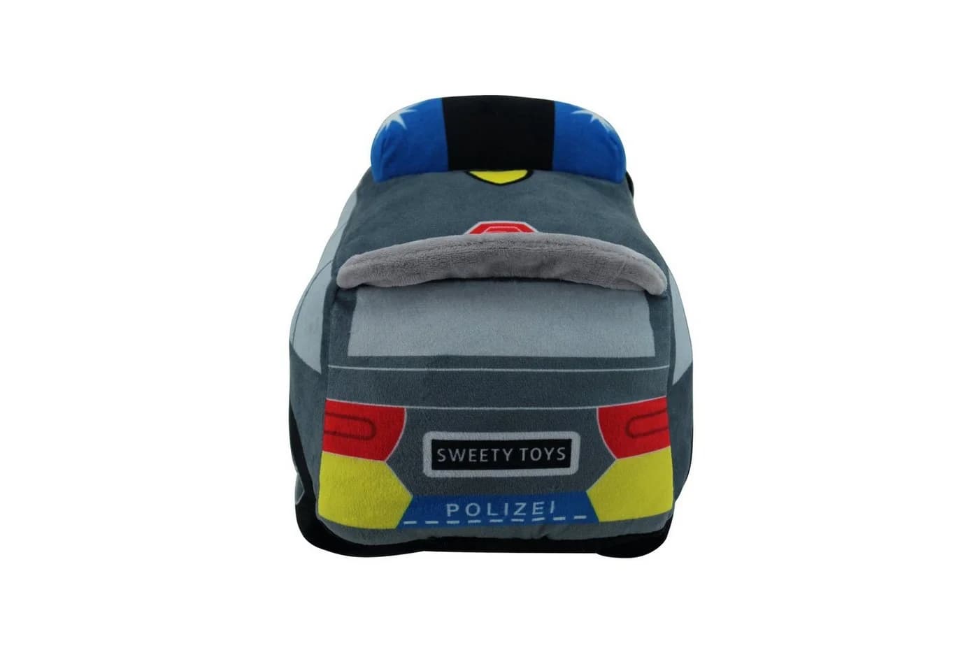 Sweety-Toys Kuscheltier Polizeiauto Plüschtier Blau 32 cm - Bild 4