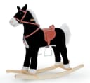 Sweety-Toys Schaukelpferd Blacky, Plüsch Pferd, interaktiv, braun Bild 2