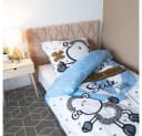Sheepworld Bettwäsche Set Pastellblau Motiv Bild 1