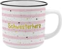 Gruss & Co 46978 Becher Schwesterherz New Bone China Porzellan 35 cl Bild 1