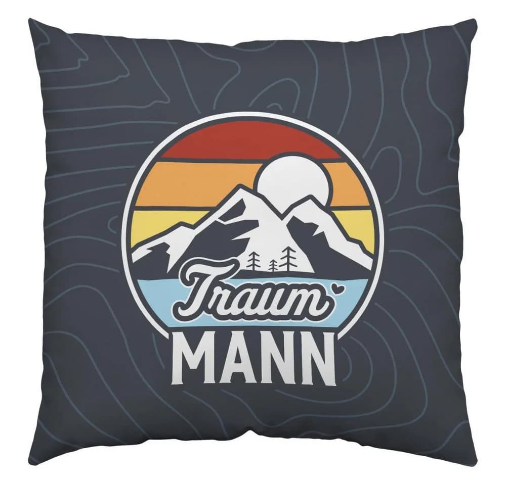 Sheepworld Baumwollkissen »Traummann« 40x40 cm - Bild 3