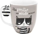 H:)PPY life Tasse 47925 Motivdruck 'Ich wurde positiv au' Bild 1