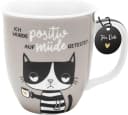 H:)PPY life Tasse 47925 Motivdruck 'Ich wurde positiv au' Bild 2