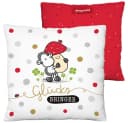 Sheepworld Dekokissen Plüschkissen Glücksbringer Wendemotiv Bild 1