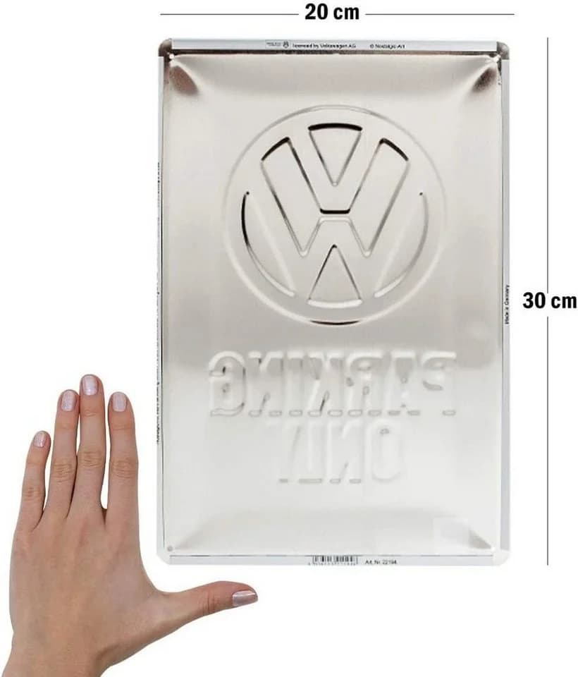 Nostalgic-Art VW Parking Only Metallschild Blechschild