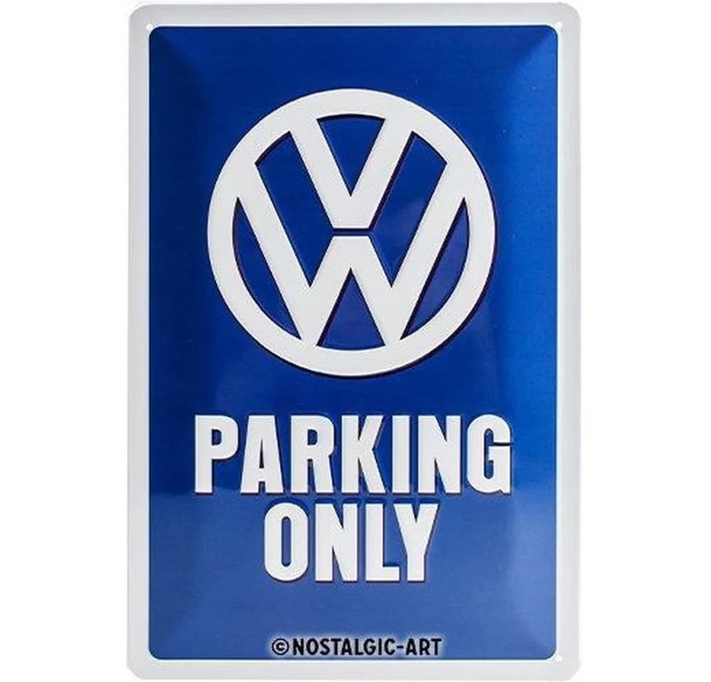 Nostalgic-Art VW Parking Only Metallschild Blechschild - Bild 2