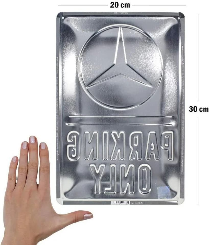 Nostalgic-Art Metallschild Blechschild Mercedes-Benz Parking Only